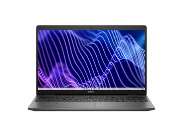 A Dell Latitude 7440 laptop, open, seen from the front.