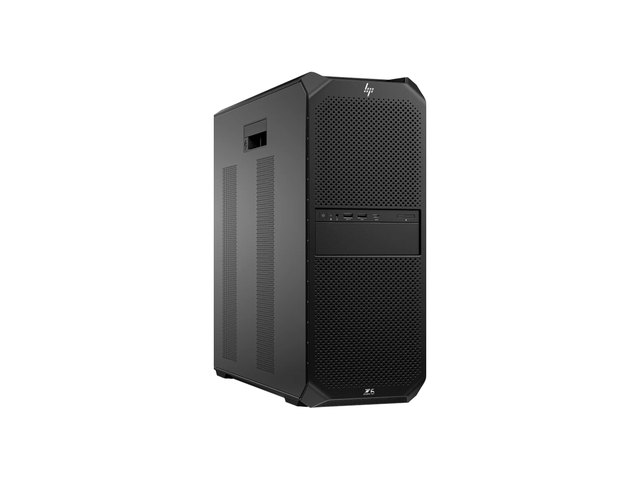 An HP Z6 tower workstation, seen from the front.